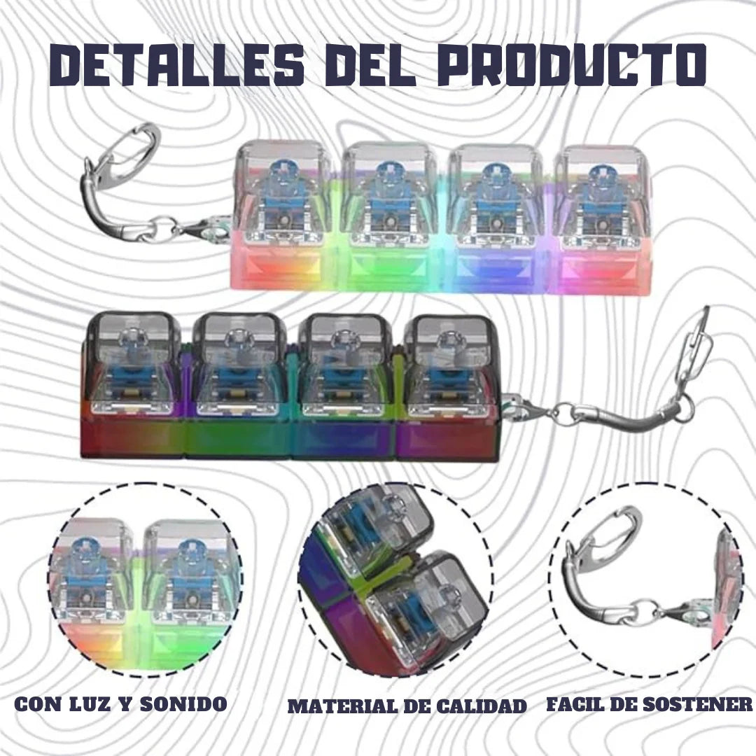 KeyCalm Mini Teclado Anti-Estrés